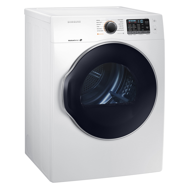 Samsung 24in Compact Electric Dryer 4.0cu ft DV22K6800EW RONA
