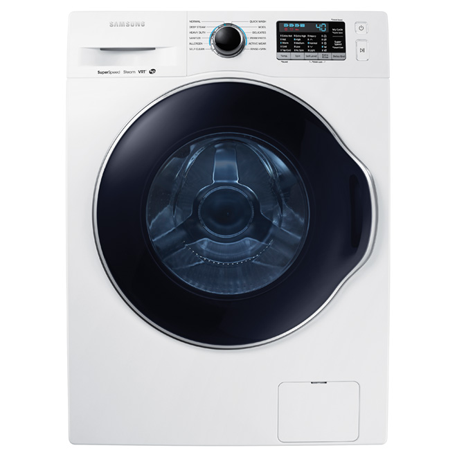Samsung Compact Front Loaded Washer 24in 2.2cu ft White