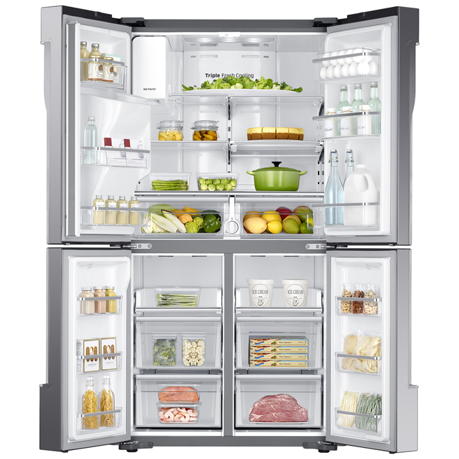 Réfrigérateur à portes françaises Samsung avec tiroir Cool Select Zone+