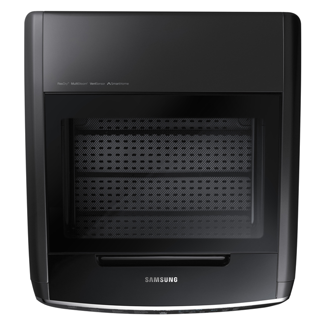 Samsung Electric Dryer 7.5cu ft Black Steel FlexDry DVE60M9900V