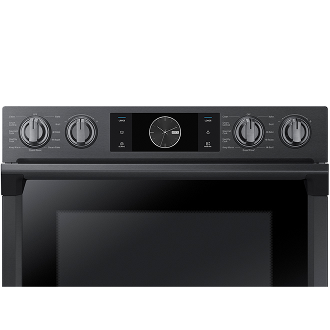 Samsung Double Wall Oven with Flex Duo™ 10.2 cu. ft. Black SS