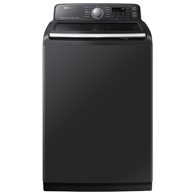 Samsung TopLoading Washing Machine Black Stainless Steel 27in 5