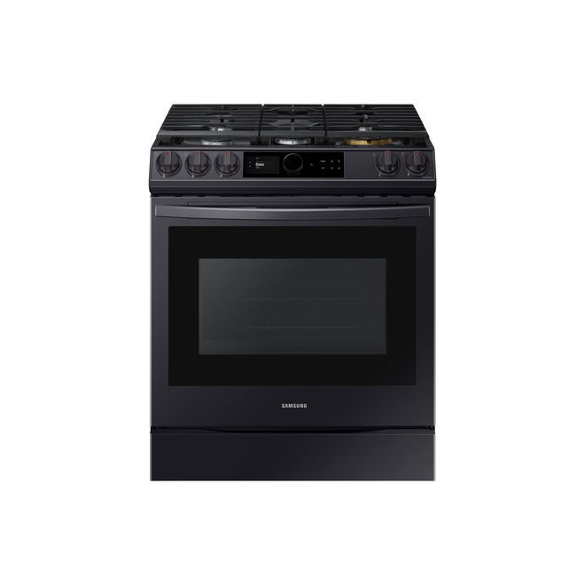 Samsung Slidein Gas Range AirFry Smart Dial True Convection 6
