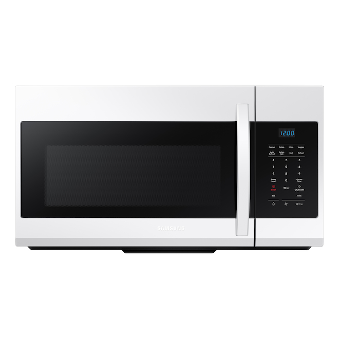 Samsung OverTheRange White Microwave 1.7 cu.ft. ME17R7021EW/AC RONA