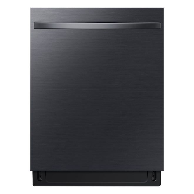 Samsung 24in Black Stainless Steel BuiltIn Dishwasher with Hidden
