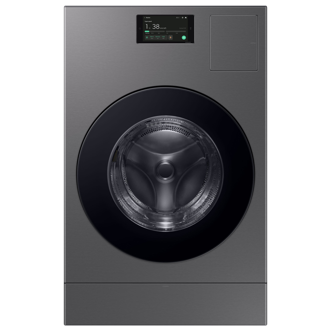 Samsung 6.1-ft³ All-in-One Ventless Front-Load AI Washer-Dryer - Black