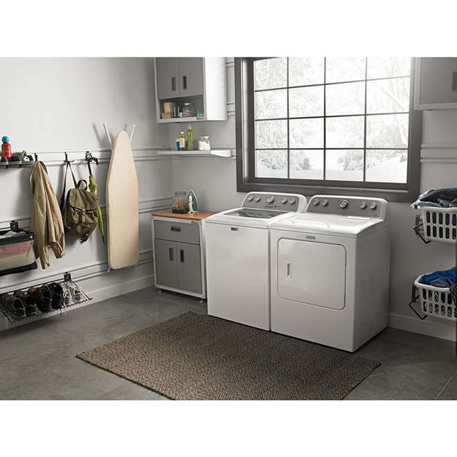 Maytag Bravos TopLoad Washer High Efficiency 5cu ft White 27.