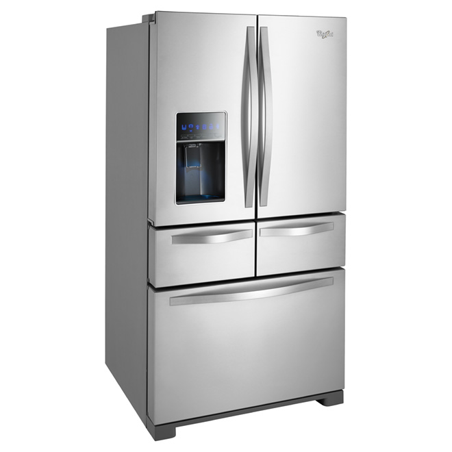 French Door Refrigerator 36" 26 cu. ft. Steel RONA