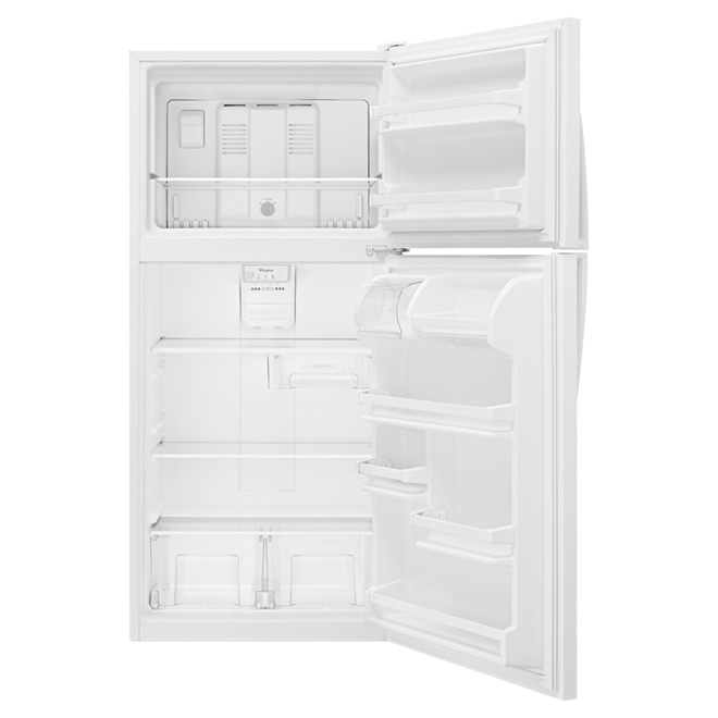 Whirlpool TopFreezer Refrigerator 30in 2 HumidityControlled