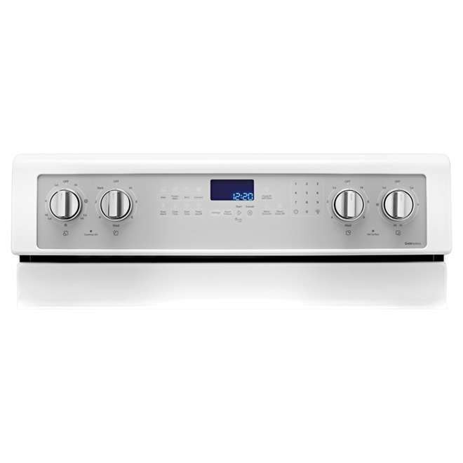 Whirlpool Freestanding Electric Range 6.4cu ft White True