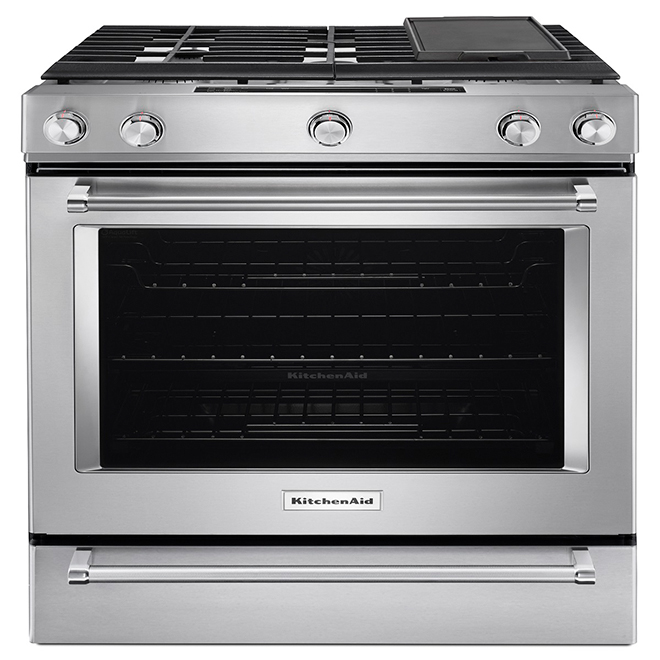 KitchenAid Gas Convection Range with Baking Drawer 6.5cu ft