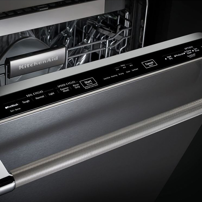 KITCHENAID 24in Builtin Dishwasher Stainless Steel KDTE234GPS RONA