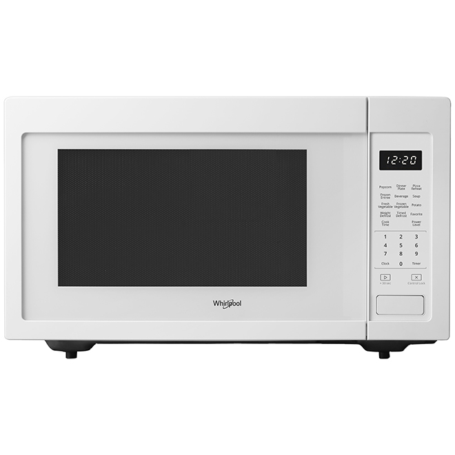 WHIRLPOOL Countertop Microwave Oven 1.6 cu. ft. 1200 W White