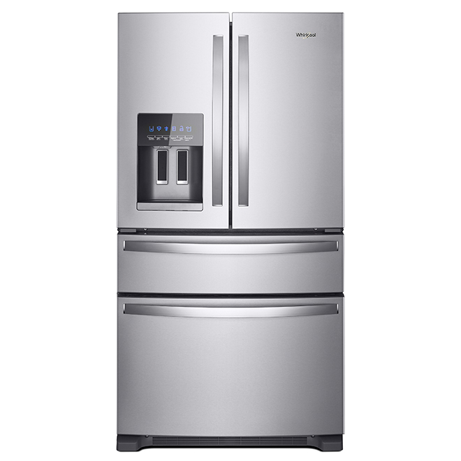 Whirlpool 24.5cu ft French Door Refrigerator with Water Dispenser and
