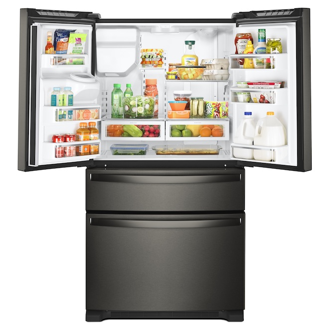 Whirlpool 24.5cu ft French Door Refrigerator, Water Dispenser and Ice