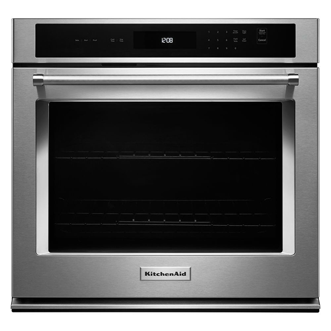 KITCHENAID 30" Electric Wall Oven with EvenHeat(TM) 5.0 cu. ft. SS