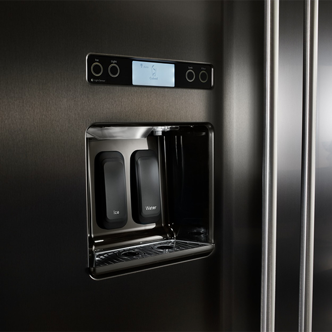 KitchenAid Builtin SidebySide Refrigerator 48in 29.5cu ft