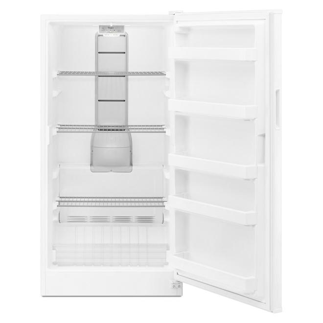 Whirlpool 16Ft³ FrostFree Upright Freezer Reversible Door White