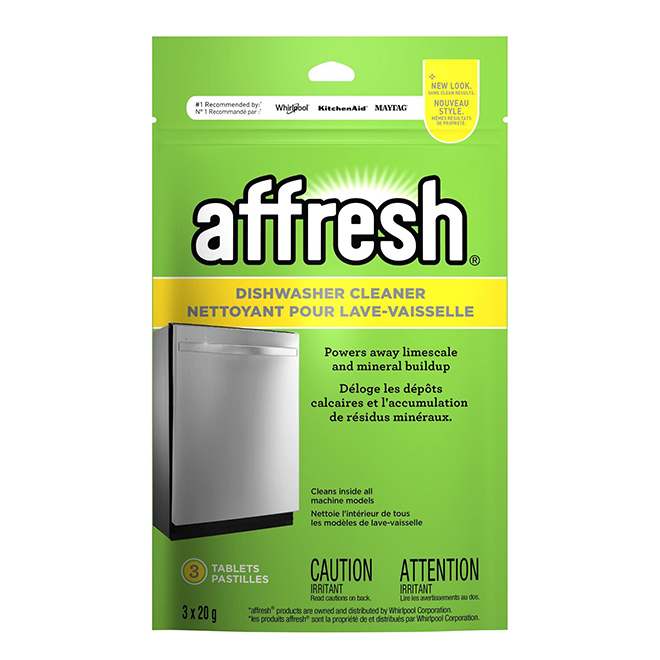 affresh 3Pack HE Dishwasher Cleaner 20 g Tablets W10288149B RONA