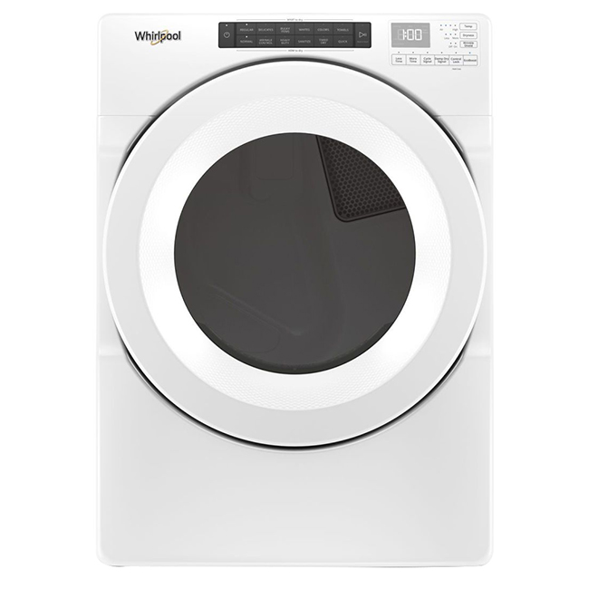 WHIRLPOOL Gas Dryer with Sensor Drying 7.4 cu. ft. White WGD560LHW
