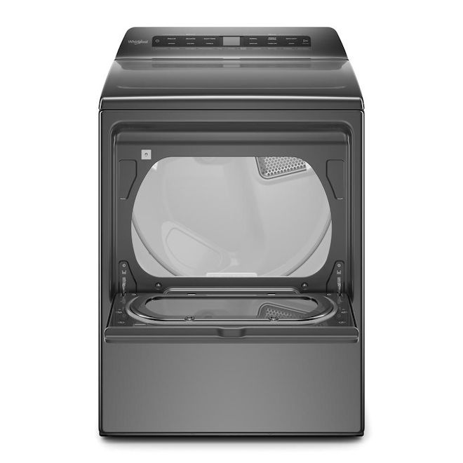 Whirlpool Smart Electric Dryer 7.4cu ft Chrome Shadow