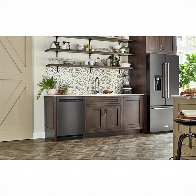 Kitchenaid BuiltIn Dishwasher 24 1/2'' Black SS KDFM404KBS RONA