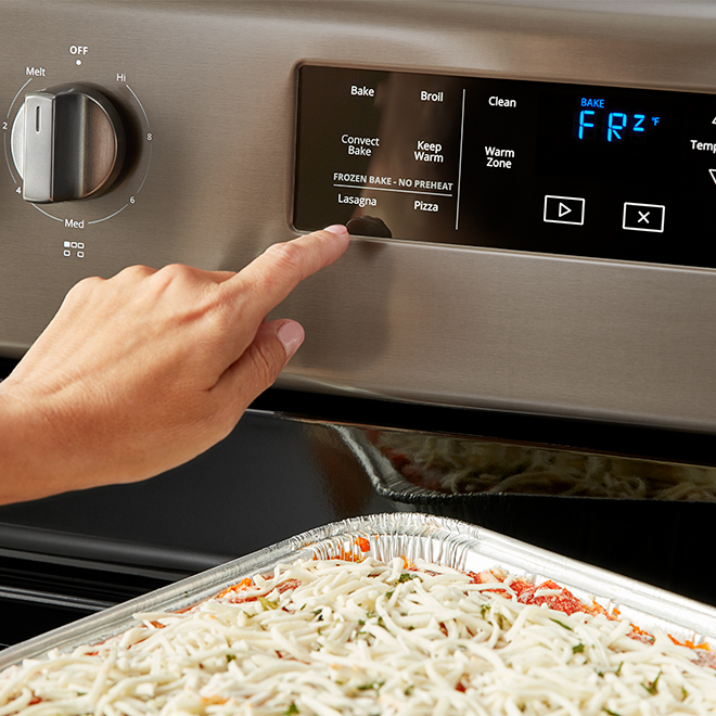 Whirlpool Freestanding Electric Range Black Stainless Steel Single