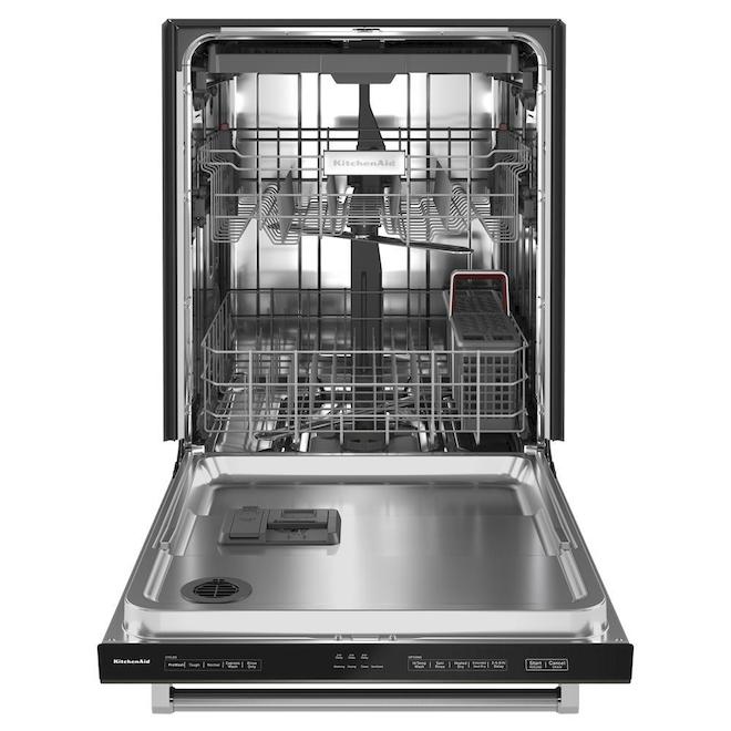 KitchenAid 39dB BuiltIn Dishwasher with Hidden Controls 24in