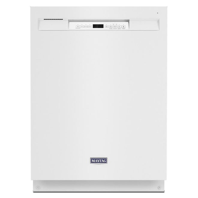 Maytag BuiltIn Dishwasher with PowerBlast 24in White 50dB MDB4949SKW RONA