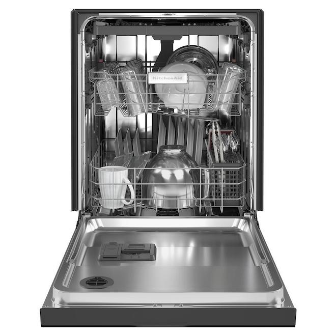 KitchenAid 39Decibel BuiltIn Dishwasher 24in Black KDFE204KBL RONA