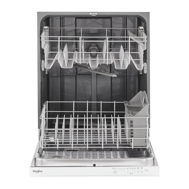 Whirlpool Builtin Dishwasher 55 dBA Triple Filtration White 24