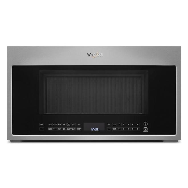 Whirlpool 1.9 Cu. Ft. Microwave with Air Fry Mode (Stainless Steel
