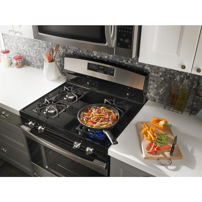 Amana 30inch Electric Range with ExtraLarge Oven Window (Stainless