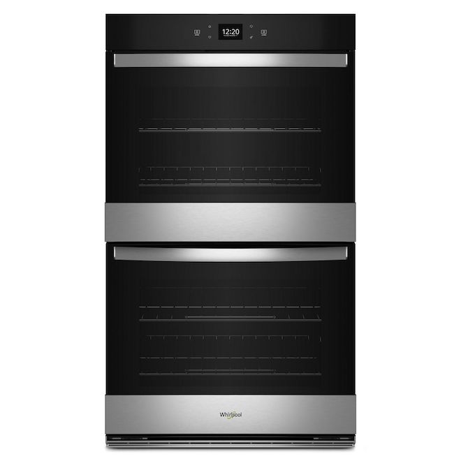 Whirlpool Fan Convection Smart 30in Double Wall Electric Oven