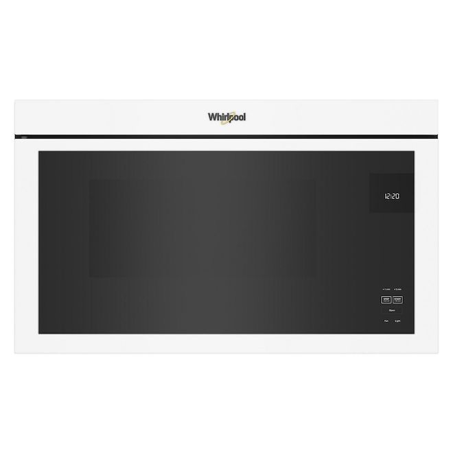 Whirlpool 30in White 1.1ft³ OvertheRange Microwave Oven YWMMF5930PW