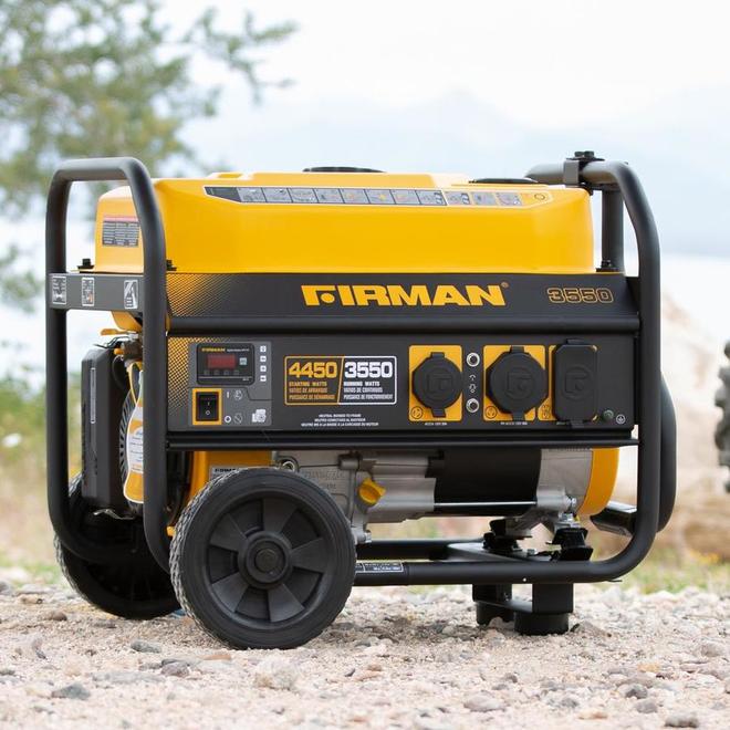 Firman Performance P03501 GasPowered 18.9L 35504450W Portable