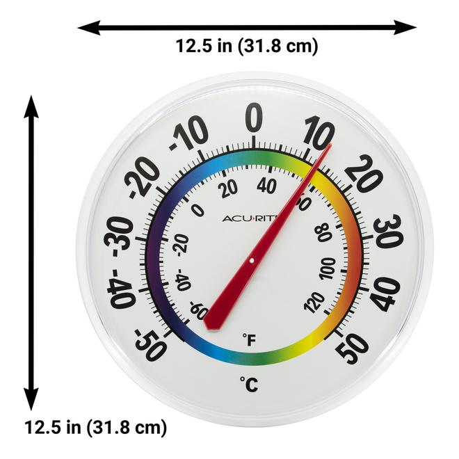 AcuRite Indoor/Outdoor Thermometer 01928 RONA