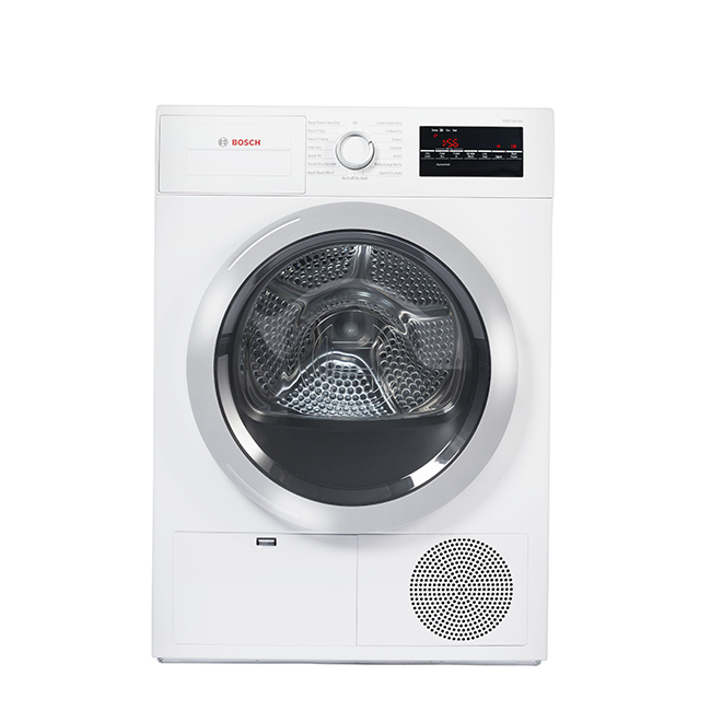 BOSCH Compact Condensation Dryer 500 Series 24" White WTG86401UC