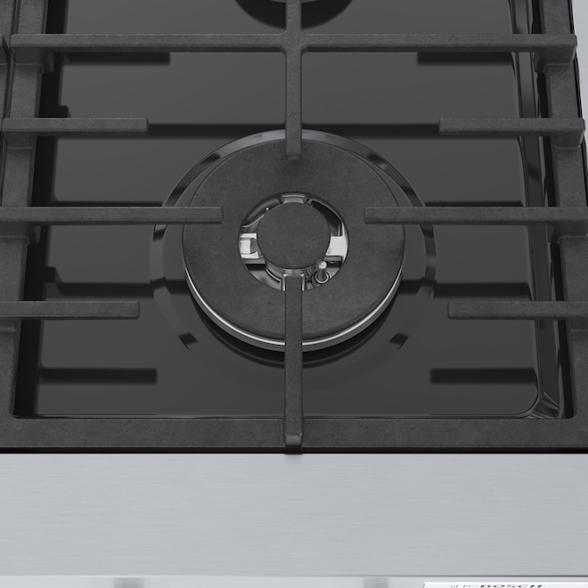 Bosch Gas Cooktop 18,000 BTU 4 Burners 30in Stainless Steel