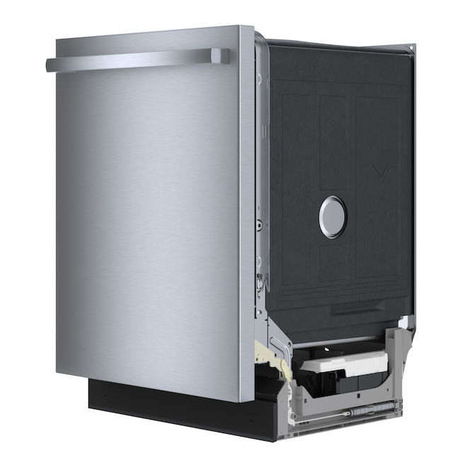 Bosch 300 Series 24in Stainless Steel 3Rack Smart BuiltIn Dishwasher