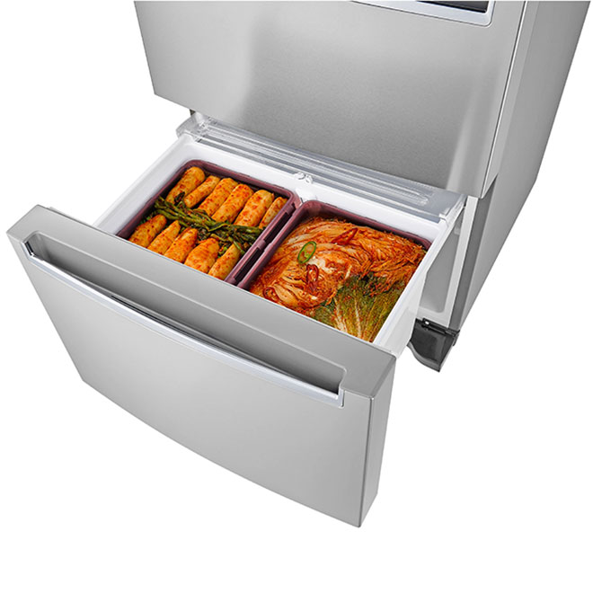 LG Kimchi and Specialty Food 11.7 cu ft CounterDepth BottomFreezer