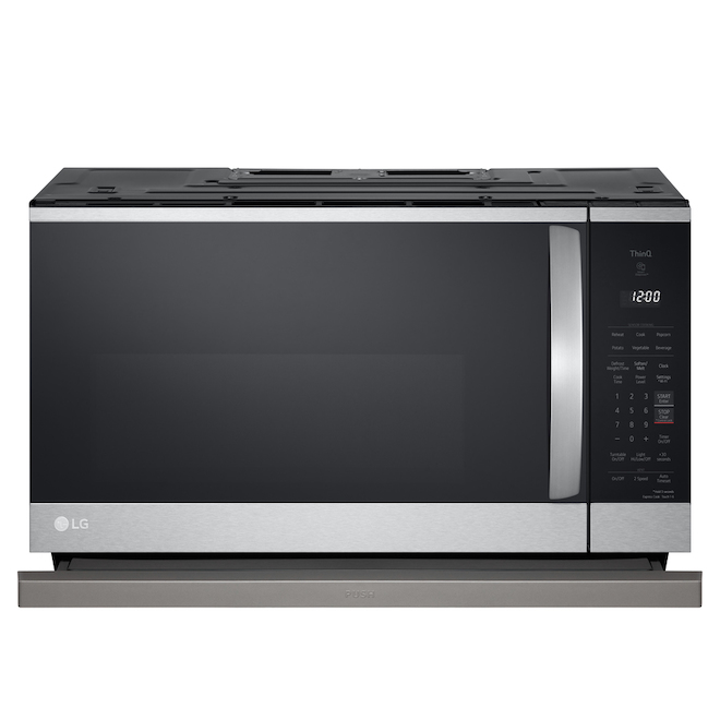 LG Smart Over the Range Microwave 2.1cu.ft. Stainless Steel MVEL2125F