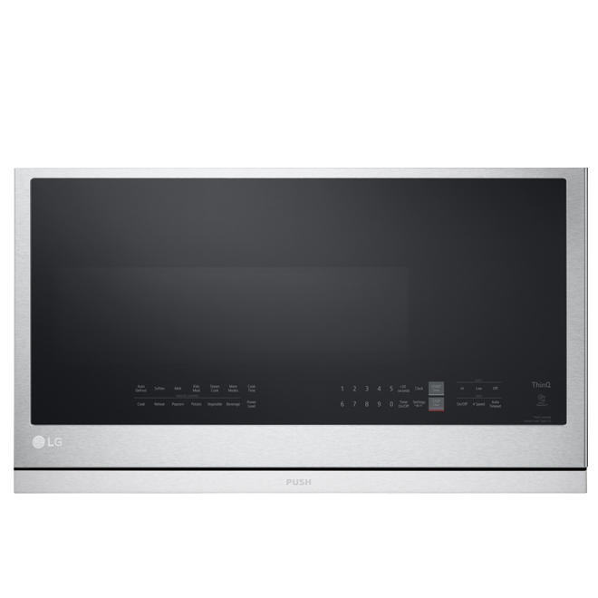 LG Smart Over the Range Microwave 2.1cu.ft. Stainless Steel MVEL2137F