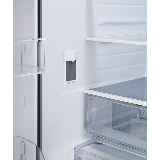 LG Stainless Steel Bottom Freezer Refrigerator 36in 27cu ft