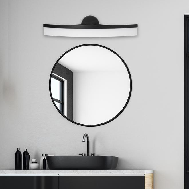 Origin 21 Lynnpark 20in 3Light Matte Black Modern and Contemporary