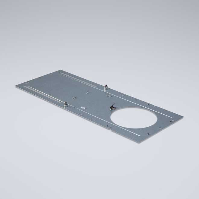 TRENZ Mounting Plate for Round Recessed Lights, Galvanized Steel TL6020