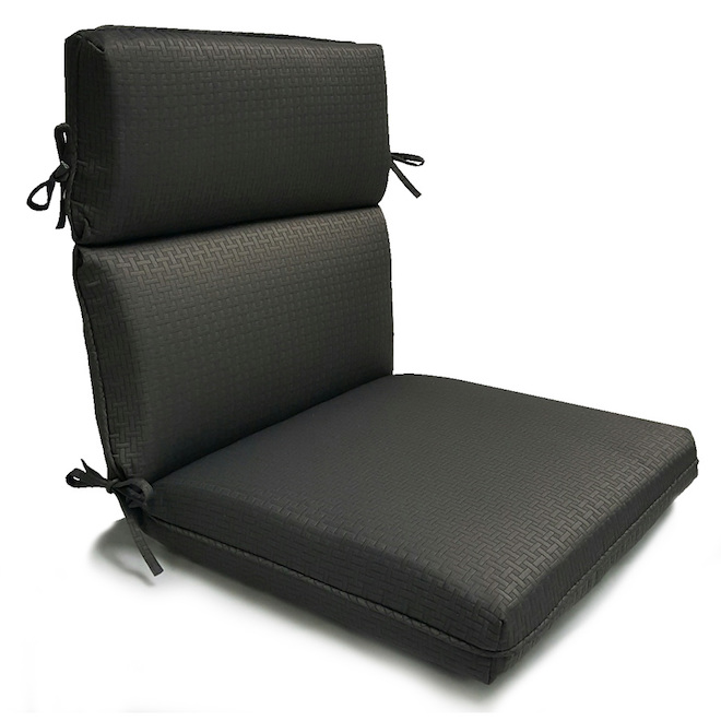 O'Rattan Grey Seat Pad for Universal 94087DS2GRY RONA