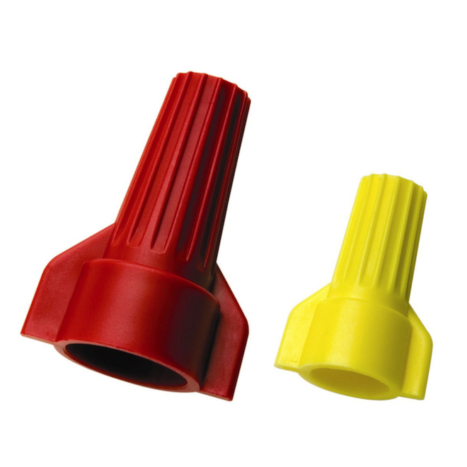 Ideal Red and Yellow Plastic Wire Connectors Pack of 150 305152R RONA