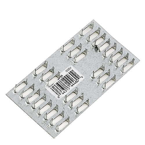 Simpson StrongTie Mending Plate 4in L x 2in W 20Gauge Galvanized Steel MP24 RONA