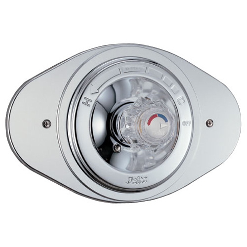 DELTA Bath and Shower Cover Plate Chrome RP29827 RONA